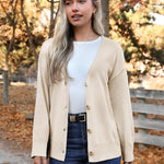 Zeagoo Women's Oversized Button Sweaters Open Front Cardigans