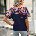 Zeagoo Women's Short Sleeve Shirts V Neck Blouse