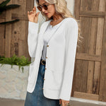Zeagoo Women's V Neck Button Long Cardigan Sweater