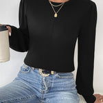 Zeagoo Womens Sweaters Fall Long Sleeve Shirts Ribbed Knit Outfits