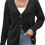 Zeagoo Women's Oversized Button Sweaters Open Front Cardigans