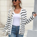 Zeagoo Womens Knit Cardigan Sweaters Button Down Shirts
