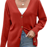 Zeagoo Women's Oversized Button Sweaters Open Front Cardigans
