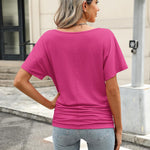 Zeagoo Women's Short Sleeve Shirts V Neck Blouse