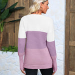 Zeagoo Women's Long Sleeve Sweater Casual Ribbed Knit Pullover