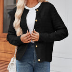 Zeagoo Women's Knit Cardigan Long Sleeve Open Front Cropped Jackets