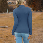 Zeagoo Women's Turtleneck Sweaters Fitted Long Sleeve Shirts