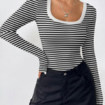 Zeagoo Women's Long Sleeve Scoop Neck Shirts