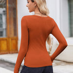 Zeagoo Women's Long Sleeve Scoop Neck Shirts