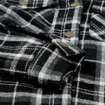 Zeagoo Womens Plaid Shacket Jacket Long Sleeve Fleece Hooded Jackets