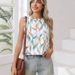 Zeagoo Women's Tank Tops High Neck Loose Fit Summer Top