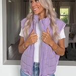 Zeagoo Womens Puffer Vest Ladies Sleeveless Zip Up Outerwear