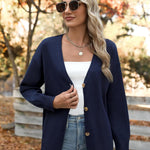 Zeagoo Women's Oversized Button Sweaters Open Front Cardigans