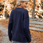 Zeagoo Women's Oversized Button Sweaters Open Front Cardigans