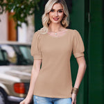 Zeagoo Women's T-Shirt Crew Neck Short Sleeve Tops (DE Only)