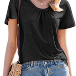 Zeagoo Women's T-Shirt Summer Short Sleeve Shirt (DE Only)