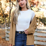 Zeagoo Women's Oversized Button Sweaters Open Front Cardigans
