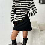 Zeagoo Women's Knit Cardigan Long Sleeve Open Front Cropped Jackets