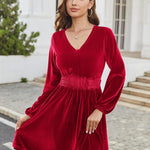 Zeagoo Women's Velvet Dress, Elegant Ball Dresses