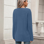 Zeagoo Women's V Neck Button Long Cardigan Sweater