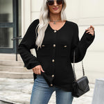 Zeagoo Womens Knit Cardigan Sweaters Button Down Shirts