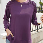 Zeagoo Womens Crewneck Sweatshirt Long Sleeve Tunic Tops