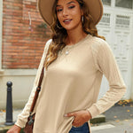 Zeagoo Womens Sweatshirts Lightweight Cable Knit Sleeve Sweaters