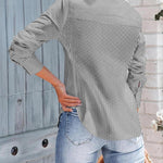 Zeagoo Womens Button Down Shirts Long Sleeve V Neck Tops
