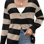 Zeagoo Women's Oversized Button Sweaters Open Front Cardigans