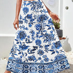 Zeagoo Womens Casual Maxi Skirts High Waist Boho Skirts