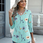 Zeagoo Womens 3/4 Length Sleeve Tunic Tops