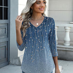 Zeagoo Womens 3/4 Length Sleeve Tunic Tops
