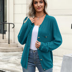 Zeagoo Womens Knit Cardigan Sweaters Button Down Shirts