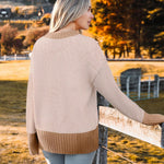 Zeagoo Women's Open Front Oversized Soft Knit Sweater Cardigan