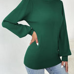 Zeagoo Womens Sweaters Fall Long Sleeve Shirts Ribbed Knit Outfits