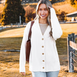 Zeagoo Women's Open Front Oversized Soft Knit Sweater Cardigan