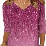 Zeagoo Womens 3/4 Length Sleeve Tunic Tops