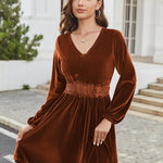Zeagoo Women's Velvet Dress, Elegant Ball Dresses