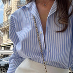 Zeagoo Womens Button Down Shirts Long Sleeve V Neck Tops