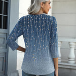 Zeagoo Womens 3/4 Length Sleeve Tunic Tops