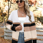 Zeagoo Women's Oversized Button Sweaters Open Front Cardigans
