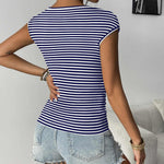 Zeagoo Womens Tank Tops Ribbed Knit Crew Neck Shirts