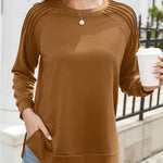 Zeagoo Womens Crewneck Sweatshirt Long Sleeve Tunic Tops