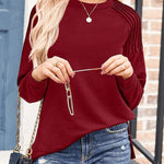 Zeagoo Womens Crewneck Sweatshirt Long Sleeve Tunic Tops