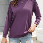 Zeagoo Womens Crewneck Sweatshirt Long Sleeve Tunic Tops