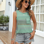 Zeagoo Women's Tank Tops High Neck Loose Fit Summer Top