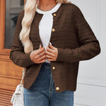 Zeagoo Women's Knit Cardigan Long Sleeve Open Front Cropped Jackets