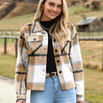 Zeagoo Women's Short Flannel Jacket (DE Only)