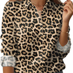 Zeagoo Womens Button Down Shirt Long Sleeve Blouse Business Work Tops Dressy Casual Floral Printed Outfits with Pocket