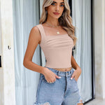 Zeagoo Women's Sleeveless Crop Tops